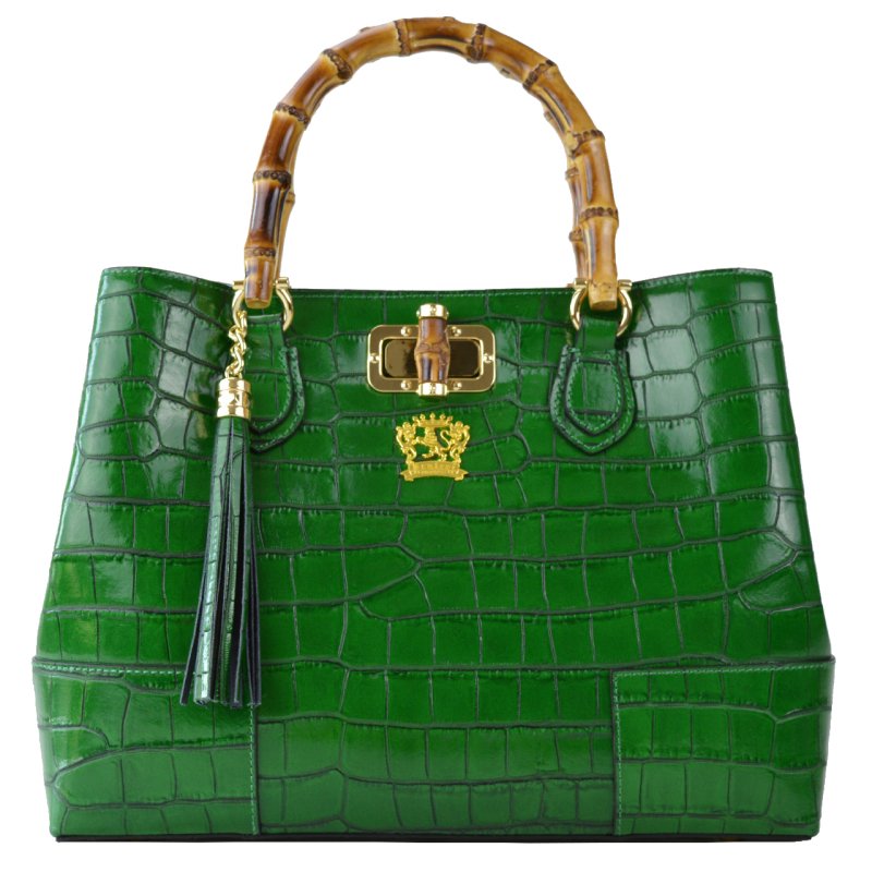 KEM291 - Sarteano King Emerald Shoulder Bag 